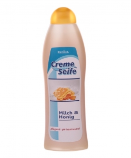 Жидкое крем-мыло для рук Regina Cremeseife Honig Milch (Reinex) Мед и молоко 1000 мл (4068400011978)