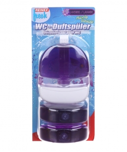 Подвесной блок для унитаза Лаванда  Reinex fresh WC-Duftspüler Lavendel 3 х 55 мл (4068400013446)